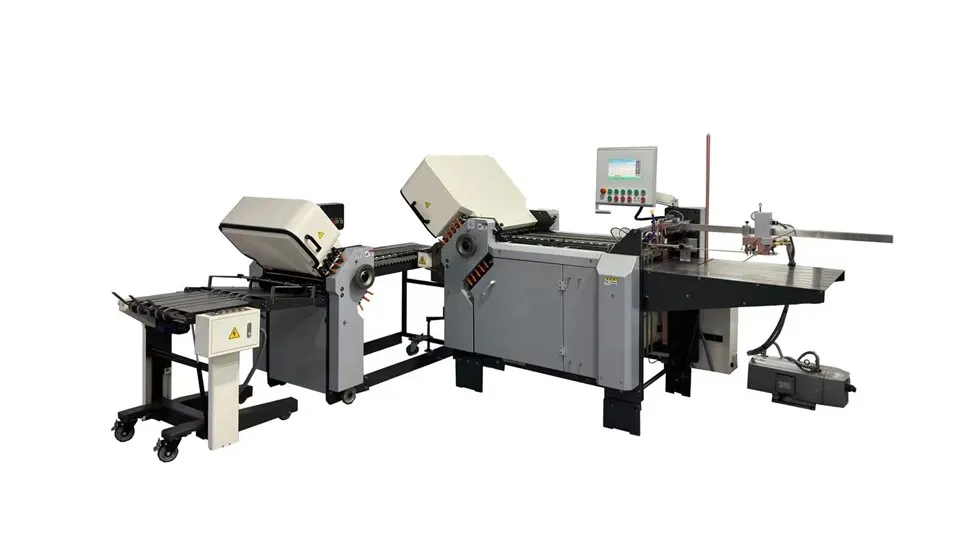 কাগজ লিফলেট ভাঁজ মেশিন